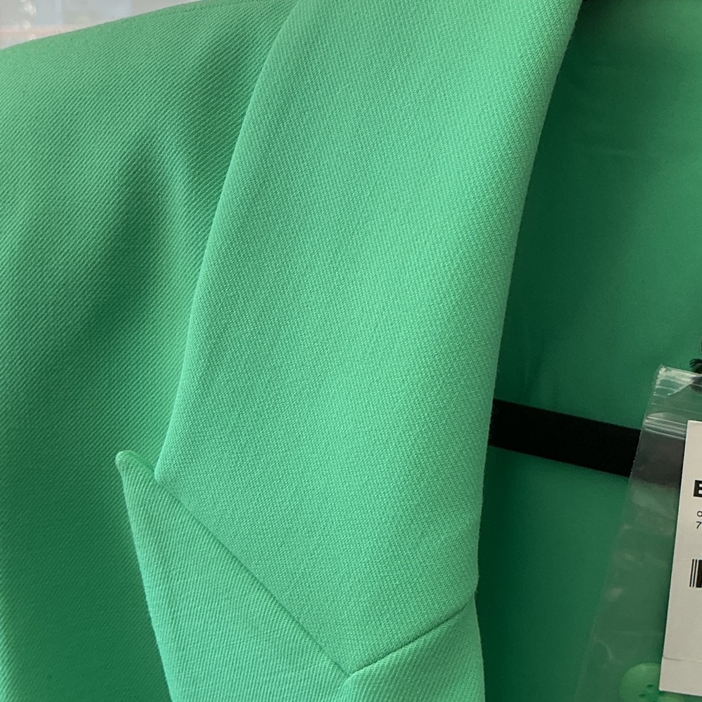 Express Mint Green Double-Breasted Blazer 4 Piece Shorts Suit NWT 6 - Picture 5 of 5